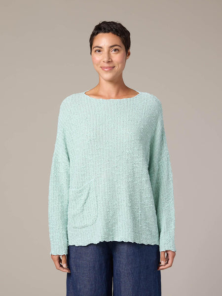 One Size Pocket Pullover in Pink Salt
