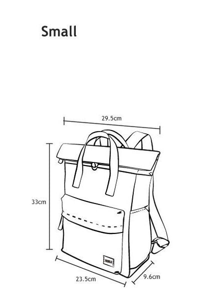 Canfield B Small Recycled Nylon Backpack in Military