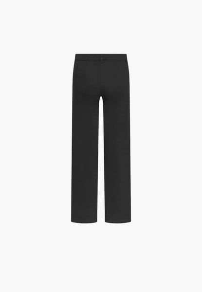 Donna Loose Short Length Denim Jeans Black