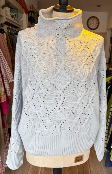 Charnel Pullover in Grey Dawn