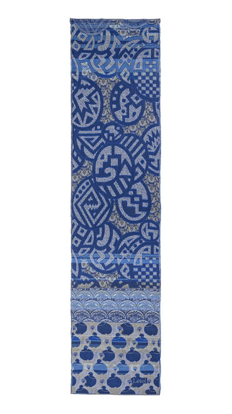 Létol Cotton Jacquard Scarf Giselle L'heure Bleu