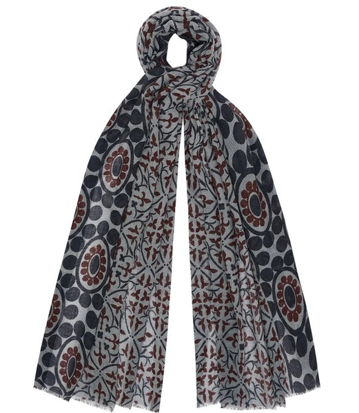 Laka Screenprinted Wool Scarf