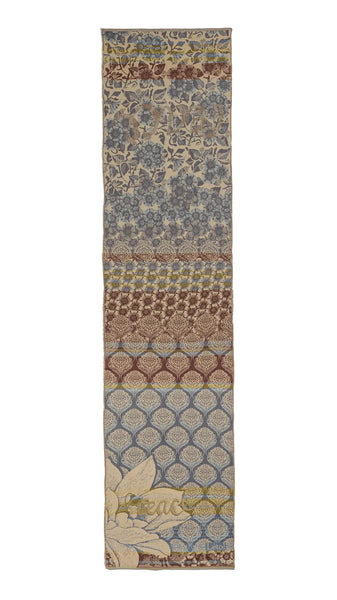Létol Cotton Jacquard Scarf Louise Paon