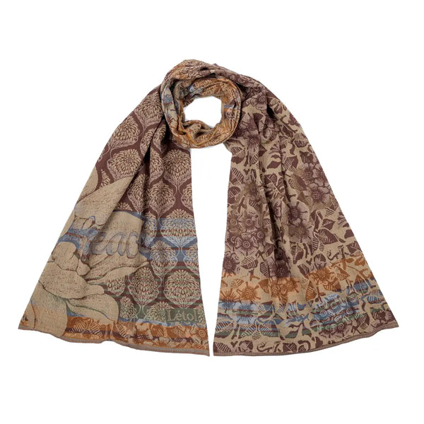 Létol Cotton Jacquard Scarf Louiase Faison