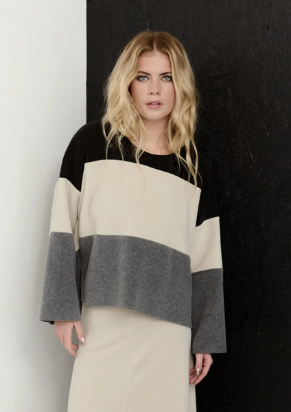 Fleece Top in Cool Colours