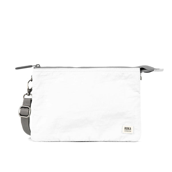 Carnaby Canvas XL Crossbody in Scarlet Leopard, Champagne, Crisp Blue, Black and Coconut