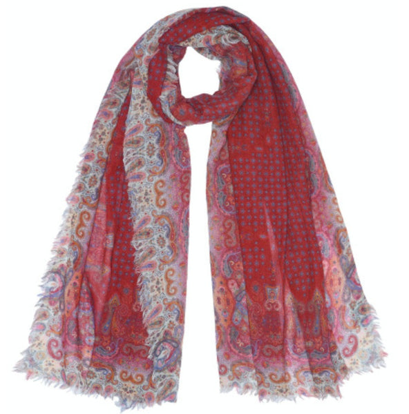 Shambhala Digitally Printed Wool Scarf