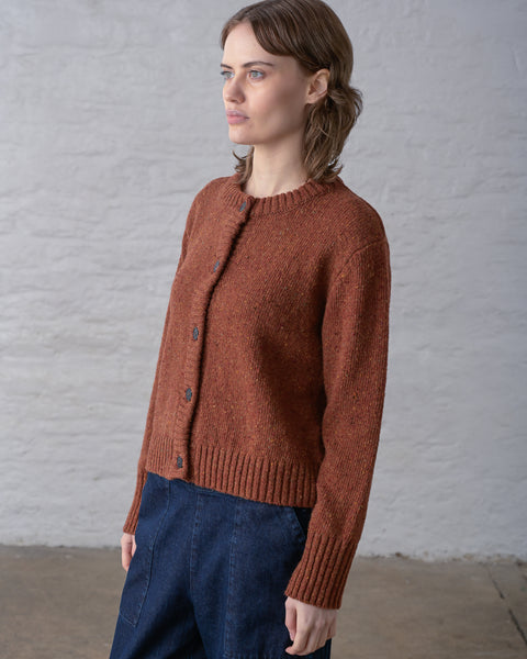Avelia Cardigan in Ochre