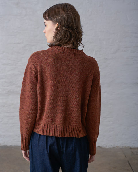 Avelia Cardigan in Ochre