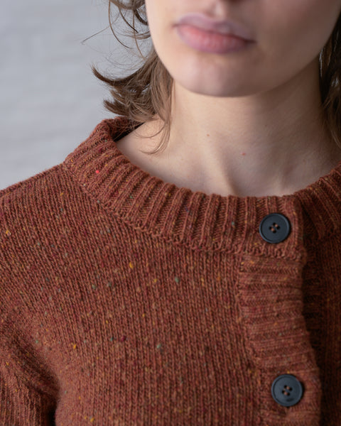Avelia Cardigan in Ochre