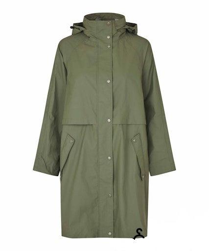 MaThrud Raincoat in Beetle