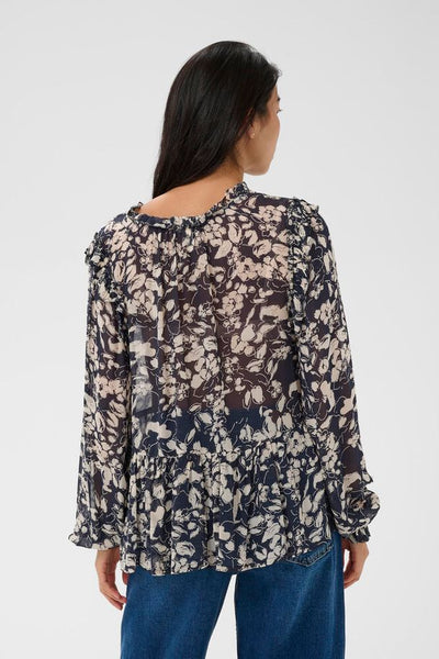 Alfrida Blouse After Midnight Art